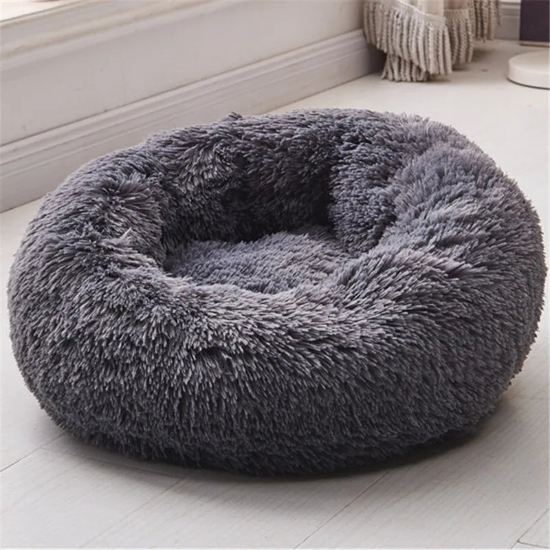 Round Fleece Pet Bed