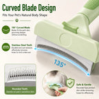 Professional Pet Deshedding Tool for Dogs & Cats, Gentle Undercoat Rake, Fast Shedding Reduction, Dematting Comb for Long Hair Pets, Cat & Dog Grooming Fur Removal Brush，Sleek, Ez, Brush