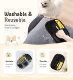 Upgraded Pet Hair Removal Gloves for Home Use, Close Fitting, Quick Hair Sticking, and Cleaning of Floating Hair