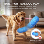 Smartwell Smart Interactive Dog Toy Motion Activated Moving Ball with 25 Second Voice Recording Quiet Mode for Small and Medium Dogs Indoor Play