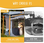 [Summervibes] Portable Pet Playpen, Foldable Dog Playpens for Indoor and Outdoor Exercise, Pop up Pet Fence with Carrying Case for Dogs/Puppies