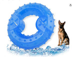 Dog Cooling Toy Puppy Teething Ring Freeze Dogs Chew Toy for Summer Tough Durable Pet Toys