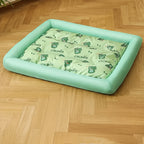 Summer Cooling Pet Cat Bed Cushion Ice Pad Dog Sleeping Square Mat for Puppy Dogs Cats Pet Kennel Top Quality Cool Cold