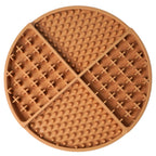 8 Inch Silicone Lick Mat Khaki