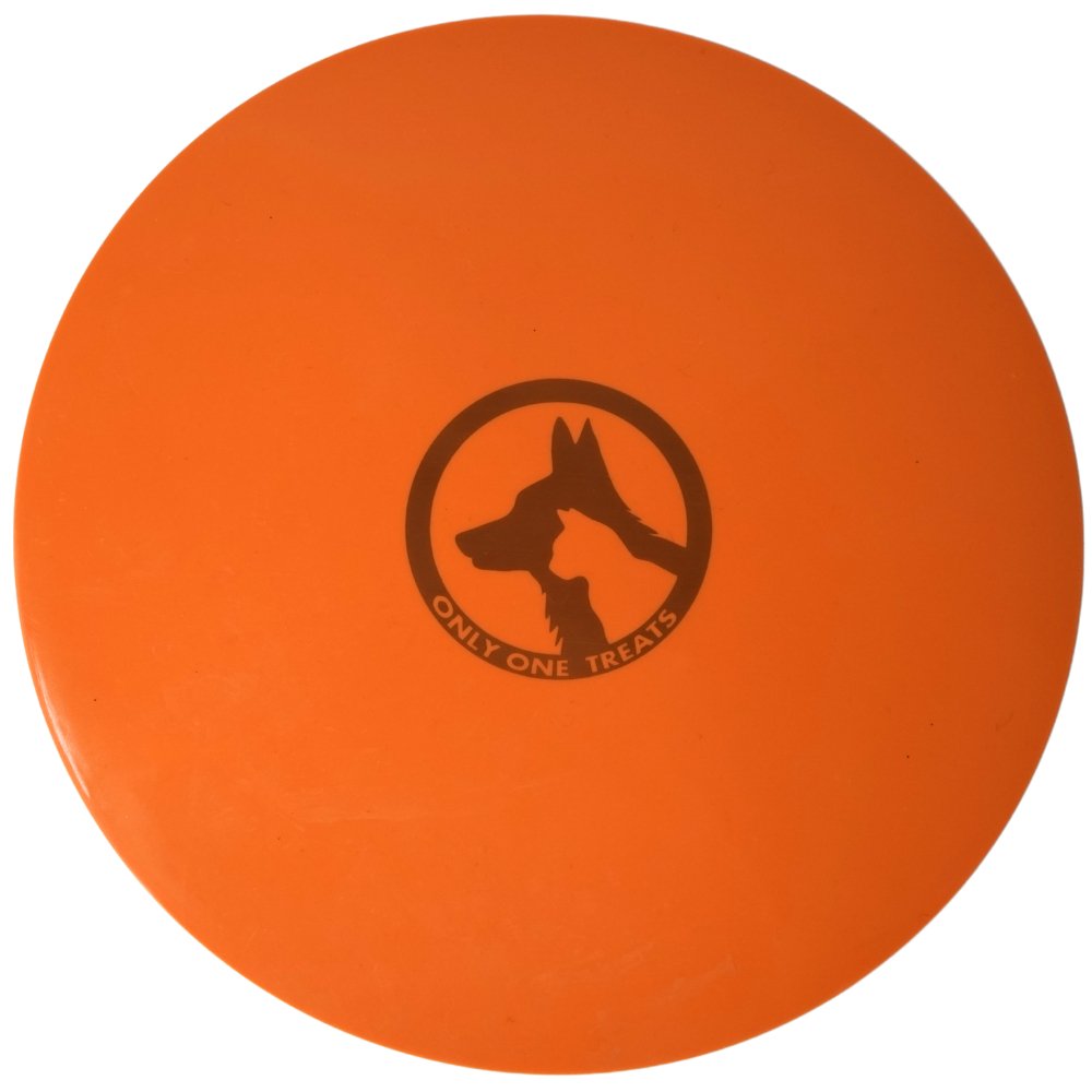 8 Inch Orange Lick Mat