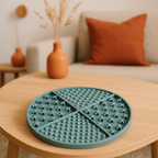 8 Inch Blue Silicone Lick Mat