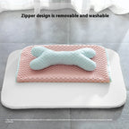 Dog Bed Breathable Cooling Spring Summer Pet Sleeping Mat for Small Medium Dogs Cats Soft Non-Slip Dog Kennel Pet Supplies Pet Products
