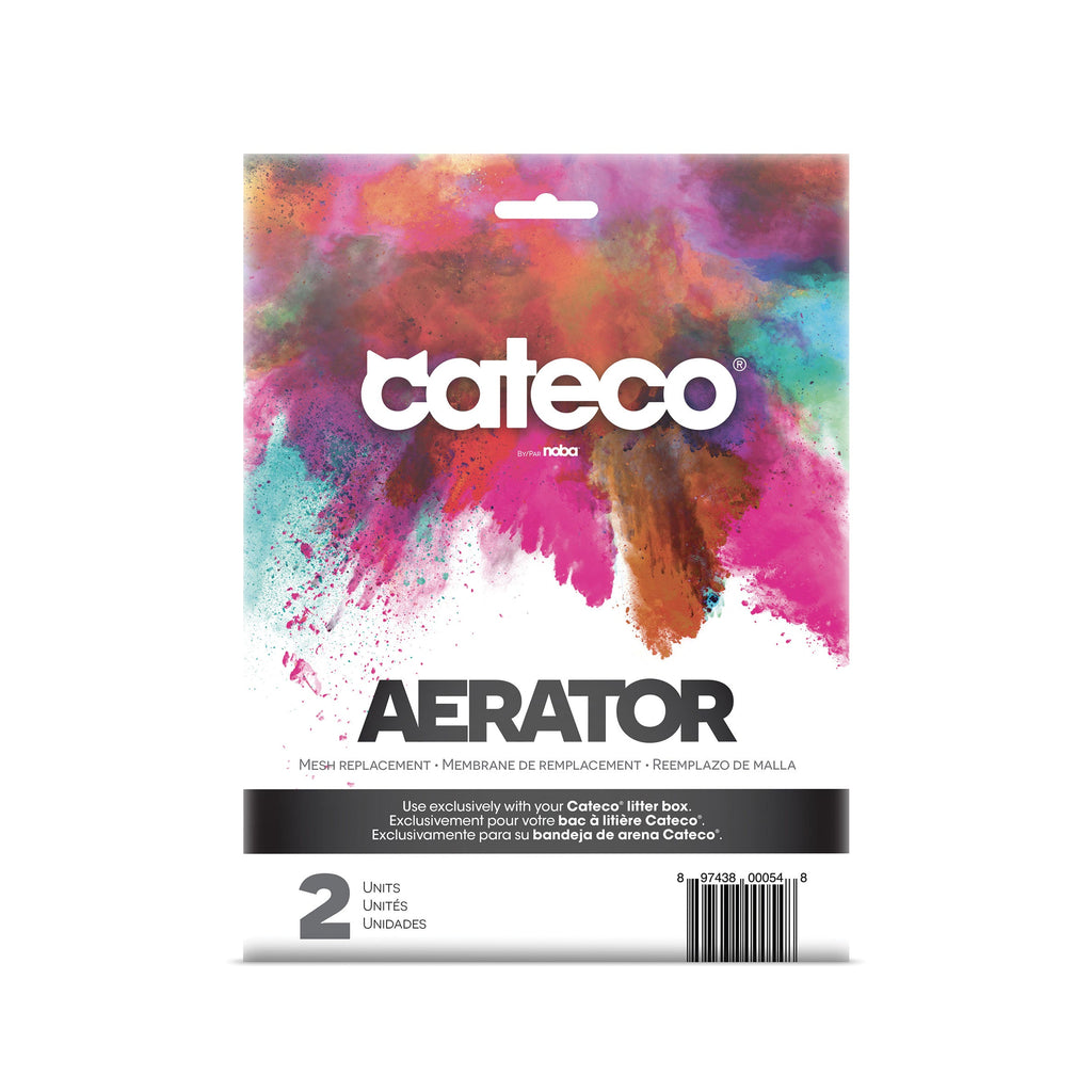 Cateco Aerator Replacement Pack 2 Units for Litter Box