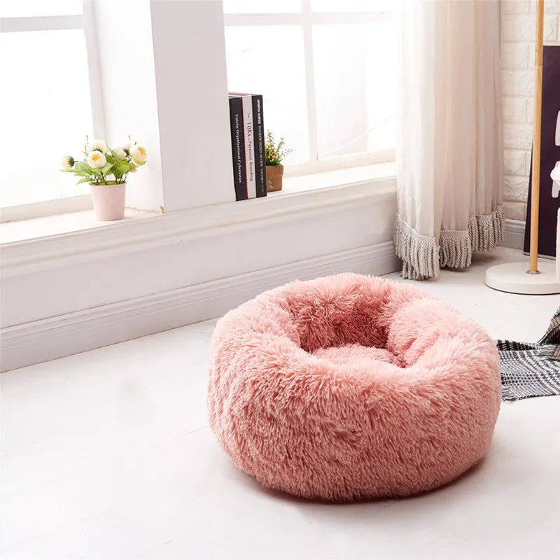 Round Fleece Pet Bed