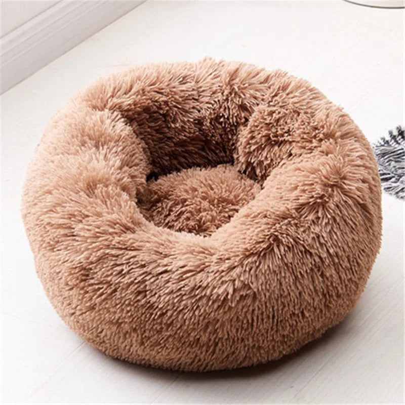 Round Fleece Pet Bed