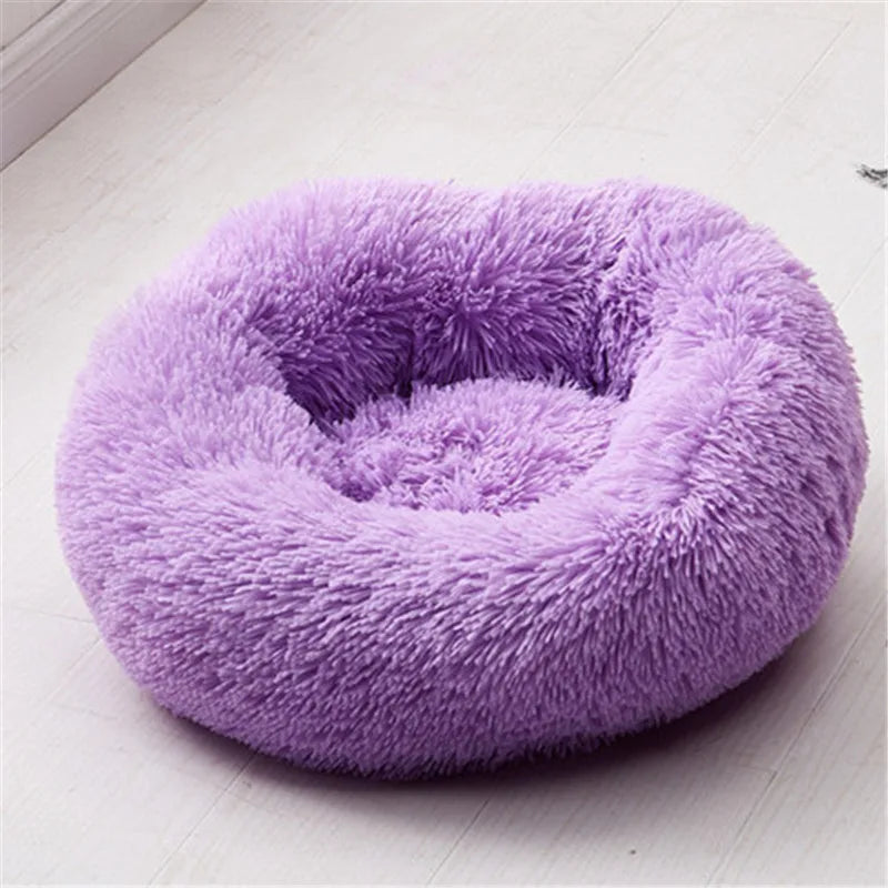 Round Fleece Pet Bed