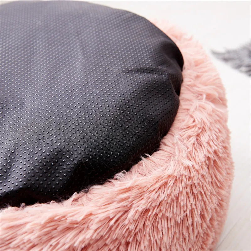 Round Fleece Pet Bed