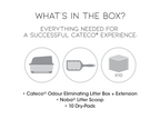 Cateco Odour-Eliminating Litter Box Starter Kit Fresh & Clean