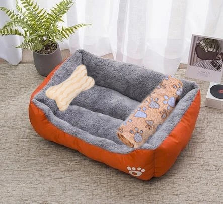 Cozy Plush Dog Bed