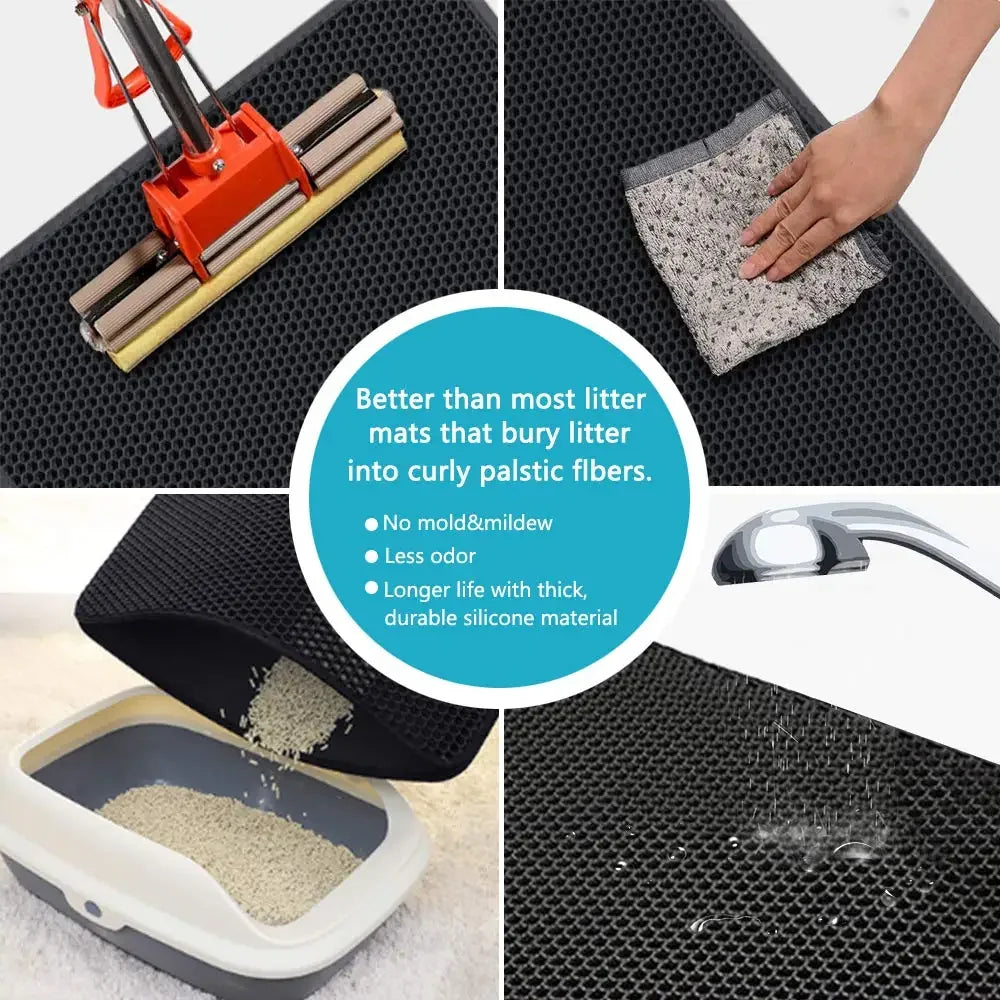 2x layer Cat Litter Mat