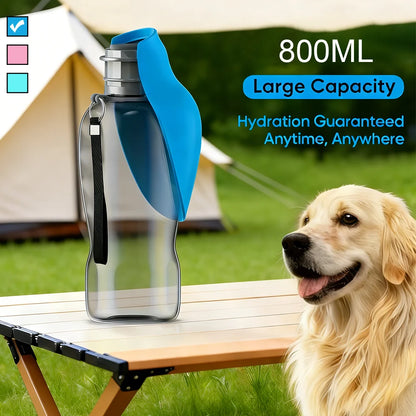 Portable Pet Water Bottle 800ml