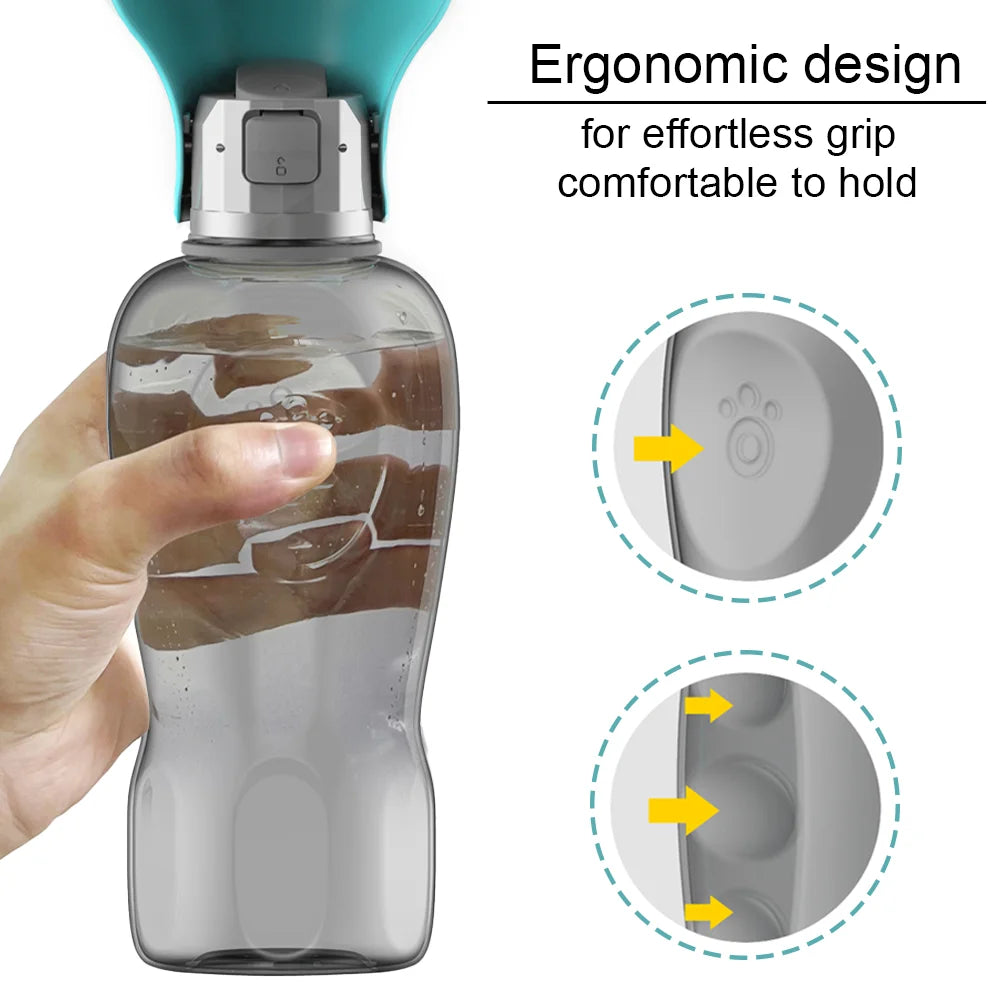 Portable Pet Water Bottle 800ml