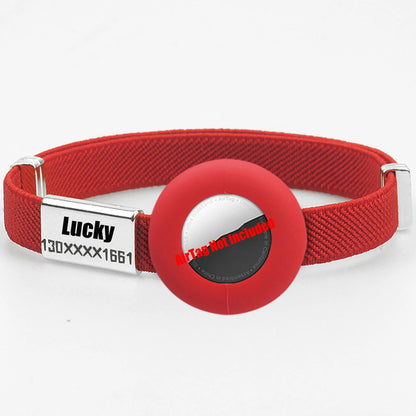 AirTag Cat Collar with Name Tag