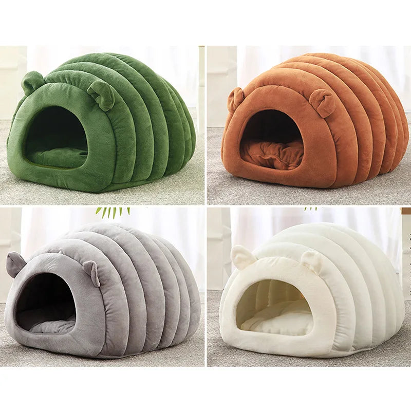 Semi-Enclosed Warming Cat Nest