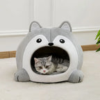 Soft Plush Cat Sofa Bed