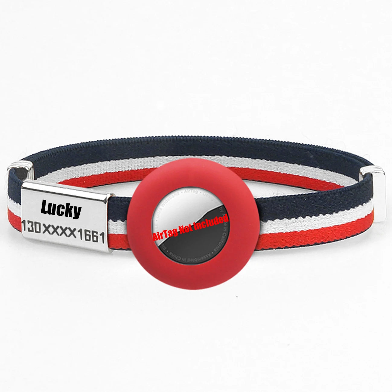 AirTag Cat Collar with Name Tag