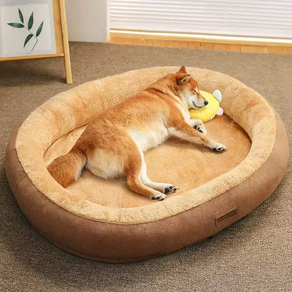 Cozy Plush Dog Bed