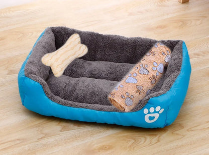 Cozy Plush Dog Bed