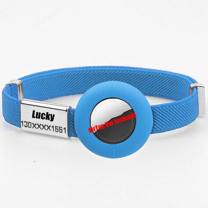 AirTag Cat Collar with Name Tag