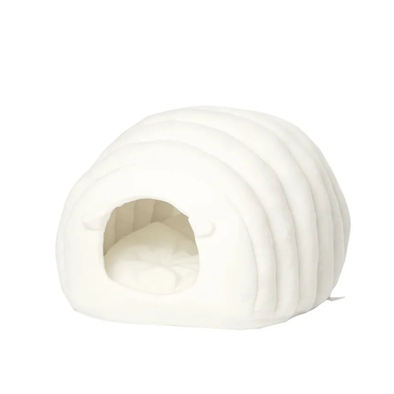 Semi-Enclosed Warming Cat Nest