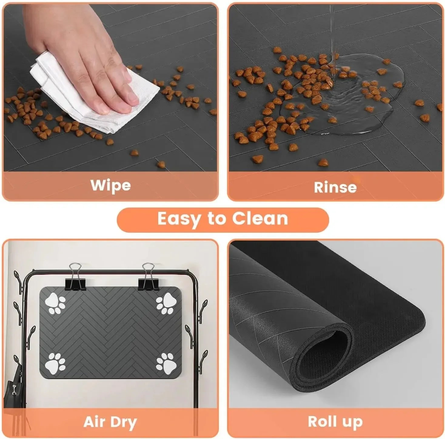 Waterproof Feeding Mat for Dog and Cat