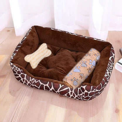 Cozy Plush Dog Bed