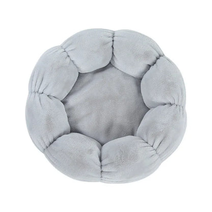Plush Flower Cat Bed