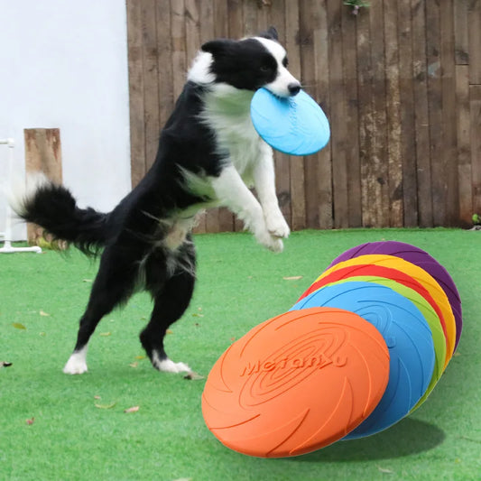 Dog Flying Disc Toy Rubber