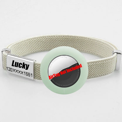 AirTag Cat Collar with Name Tag