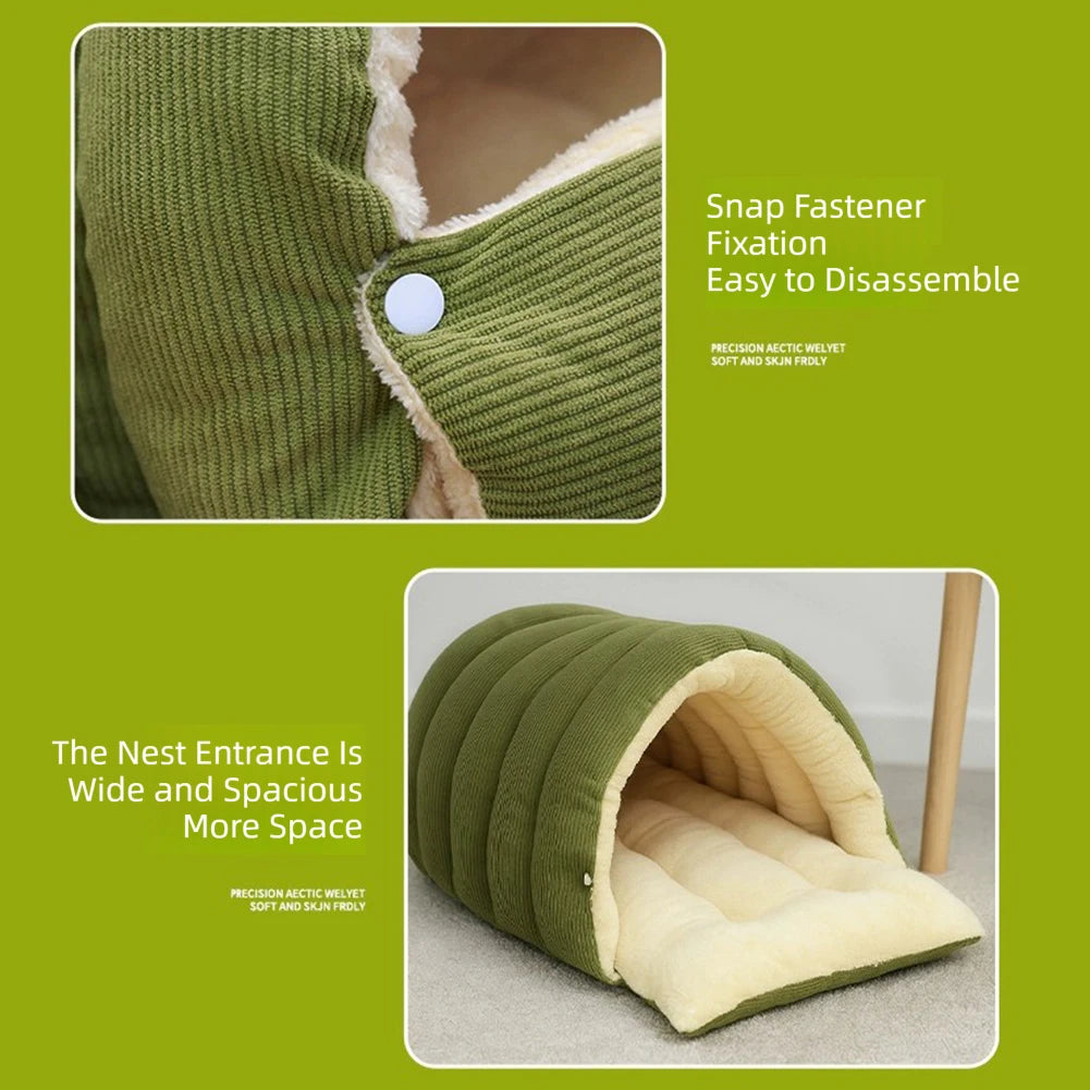 Removable Cave Pet Bed