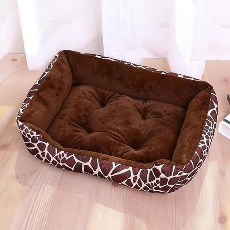 Cozy Plush Dog Bed