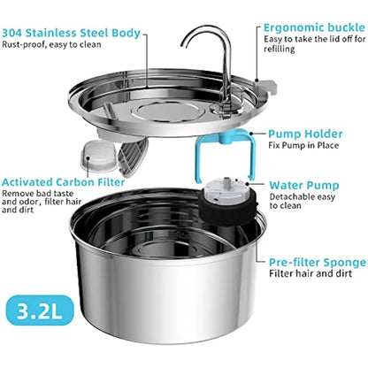 Water Fountain Stainless Steel