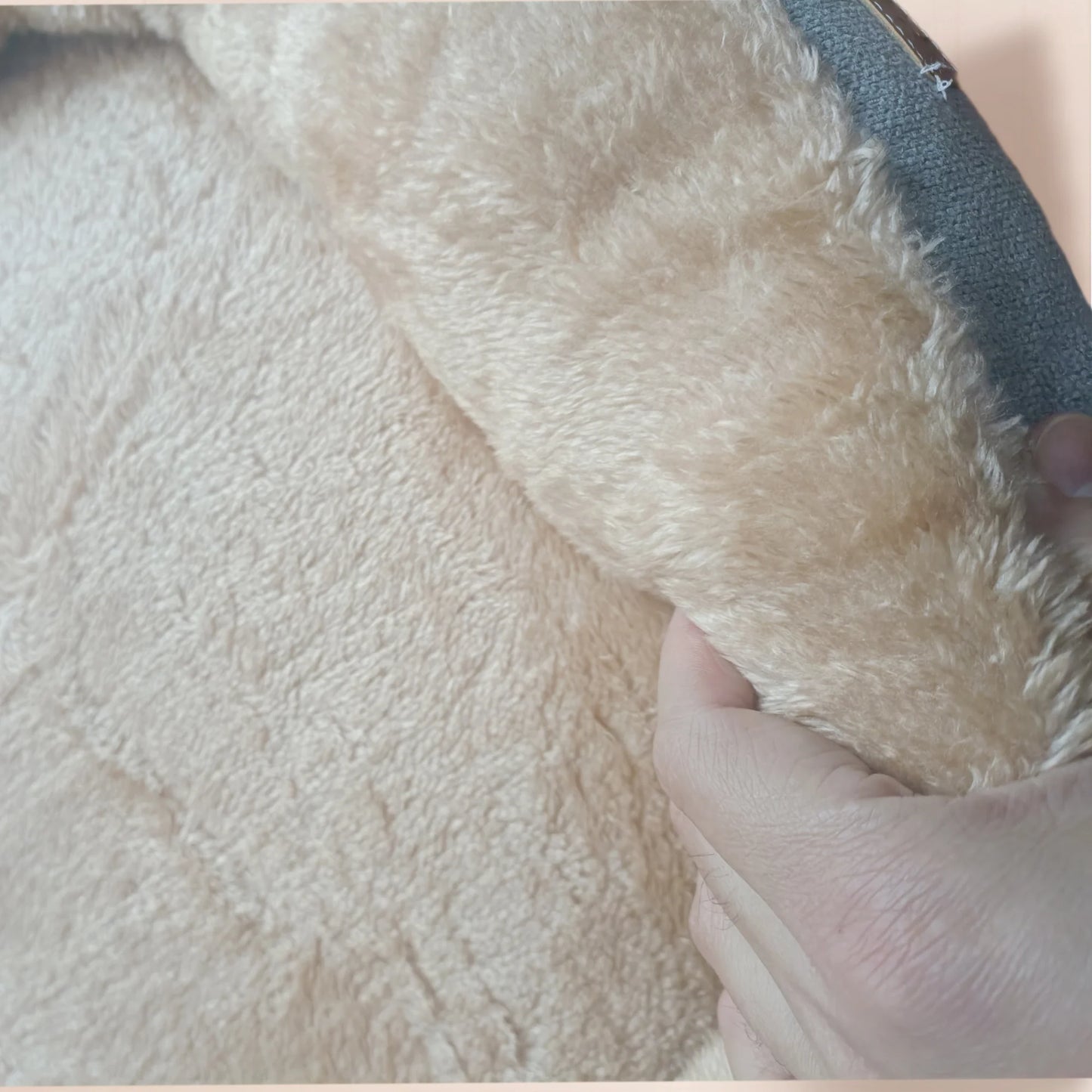 Cozy Plush Dog Bed