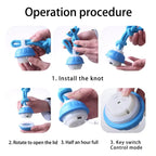 Motion-Activated Rolling Ball with Rope