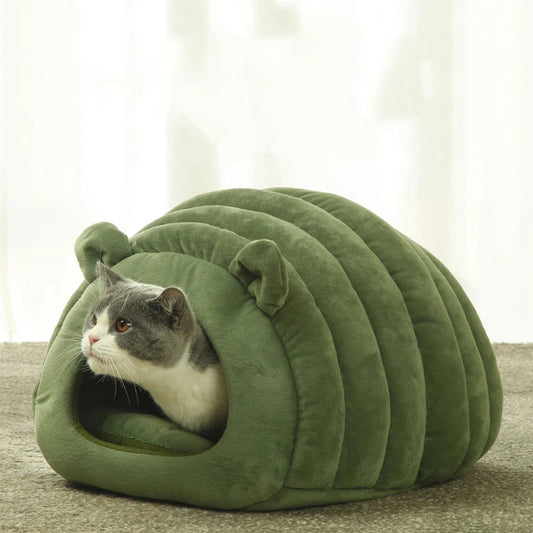 Semi-Enclosed Warming Cat Nest