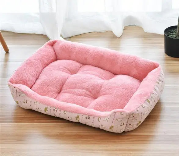 Cozy Plush Dog Bed