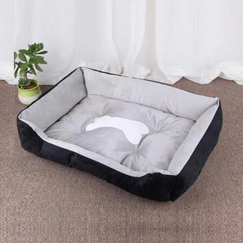 Cozy Plush Dog Bed