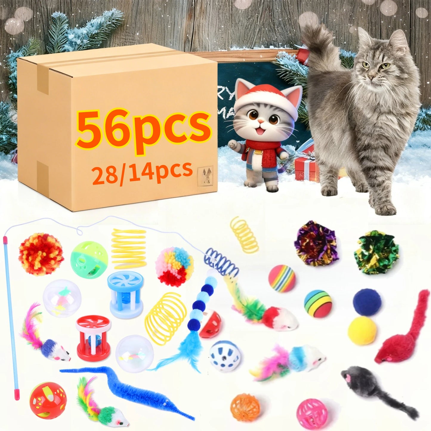 Kitten Toys Variety Pack