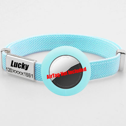 AirTag Cat Collar with Name Tag
