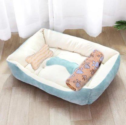 Cozy Plush Dog Bed