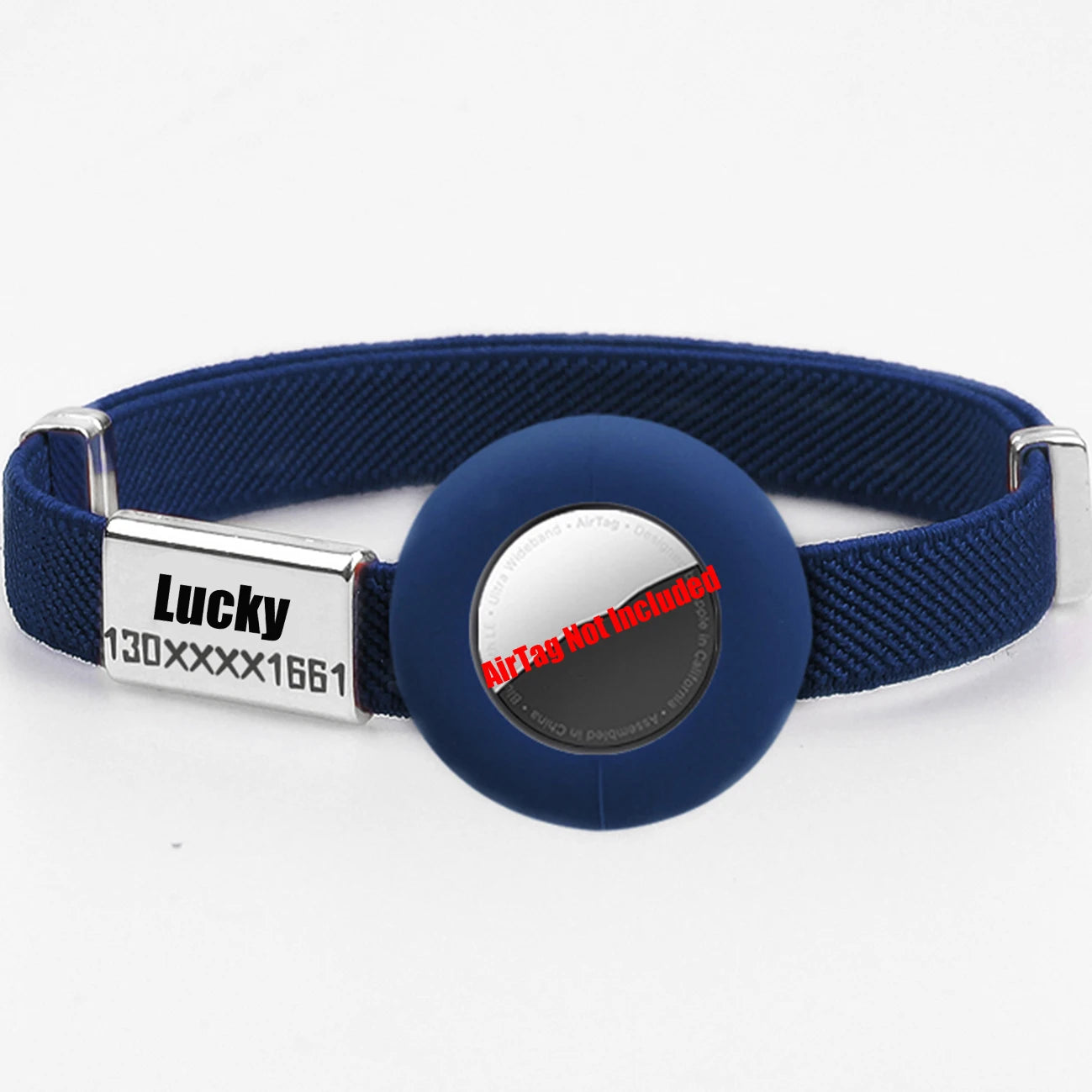 AirTag Cat Collar with Name Tag