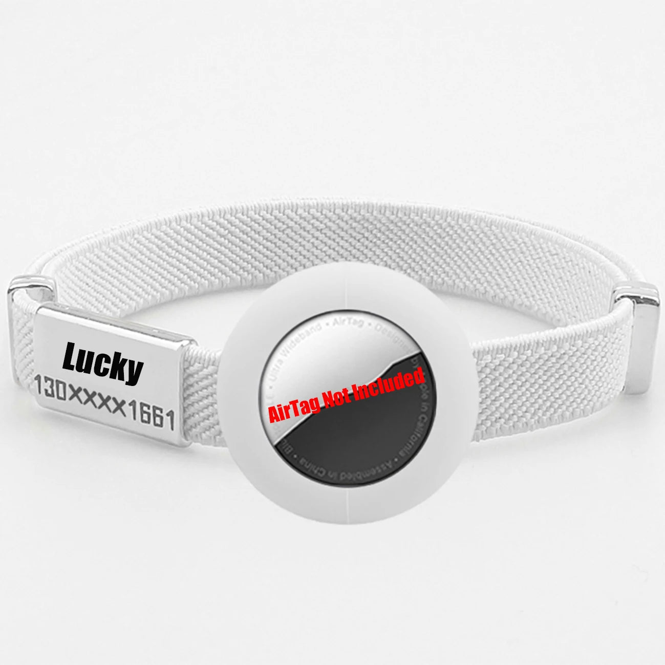 AirTag Cat Collar with Name Tag
