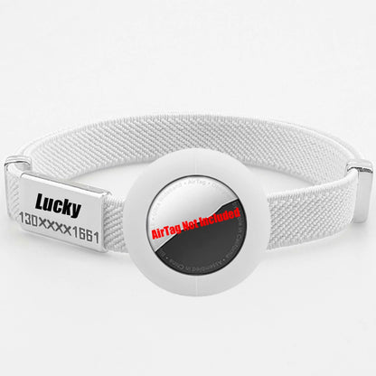 AirTag Cat Collar with Name Tag
