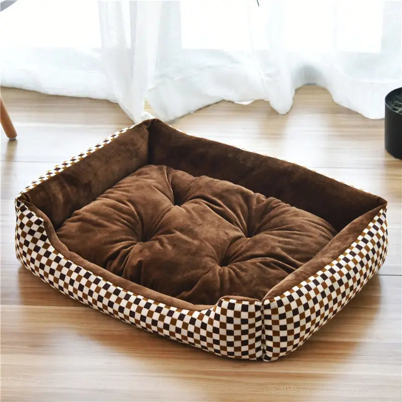 Cozy Plush Dog Bed