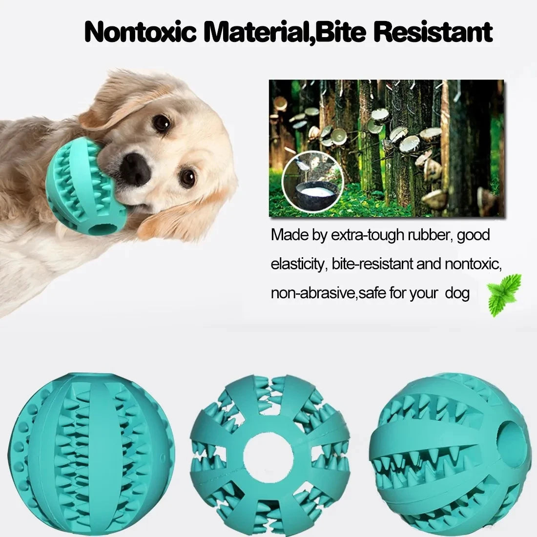 Soft chewing ball for food